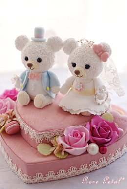 Happy Wedding　☆　リングピロー_e0088576_11341061.jpg