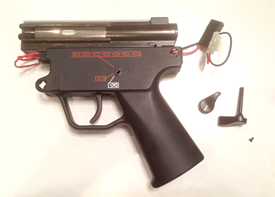 東京マルイ MP5K ハイサイクル 長期使用品のレビューと分解