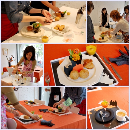大人カジュアルなハロウィンパーティー♪ ~1day Lesson_d0217944_1640455.jpg