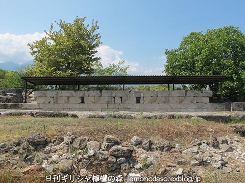 古代都市ディオンの主要道路の遺跡_c0010496_21145023.jpg