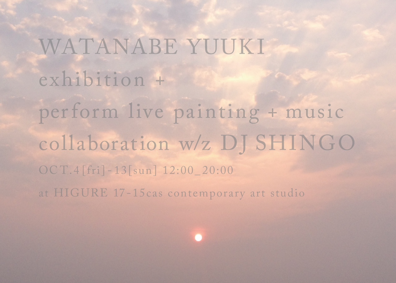 WATANABE YUUKI collaboration w/z DJ SHINGO_c0164399_2326642.jpg