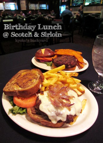 オットの誕生日ランチ@Scotch and Sirloin_b0253205_3214191.jpg