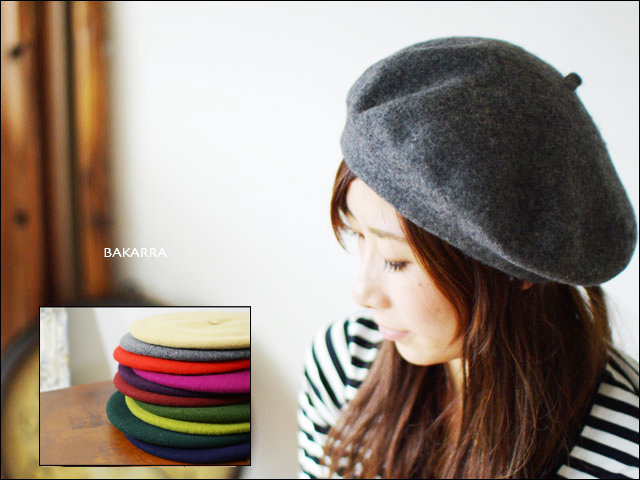 BAKARRA [バカラ／フランスのベレー帽] BERET [ベレー帽]_f0051306_19333720.jpg