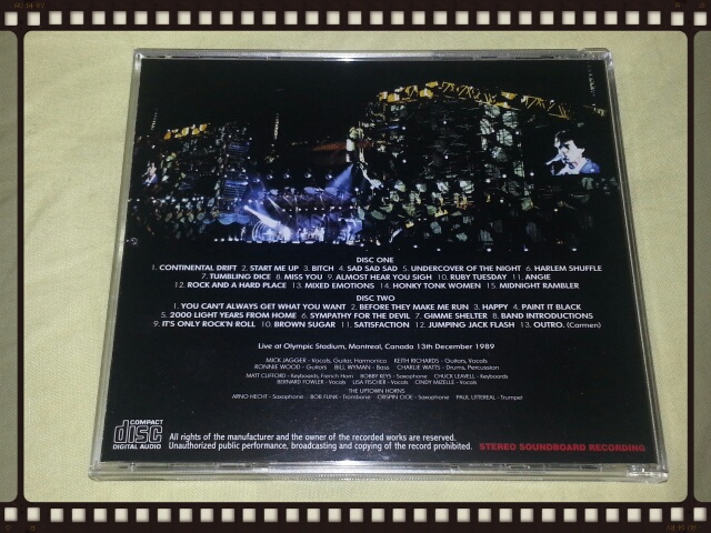 THE ROLLING STONES / MONTREAL 1989 1ST NIGHT_b0042308_21445330.jpg