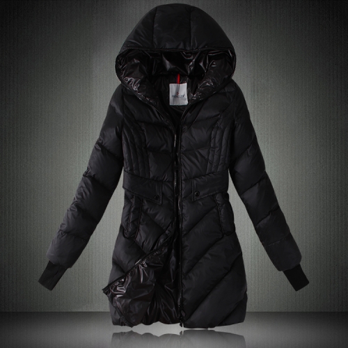 MONCLER モンクレール 2013/2014年秋冬新作 レディースダウンコート(杏色)(ブラック)_e0218947_1245145.jpg