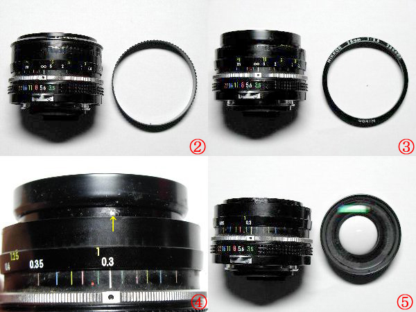 NIKKOR 28mm F3.5 分解清掃 : ドラマチックカメラ NIKKOR 28mm F3.5 分解清掃 : ドラマチックカメラ