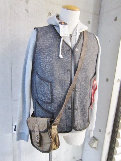 注目★ NUDIE JEANS (お初)の杢MERANGE ZIP PARKA!♪!_d0152280_6382874.jpg