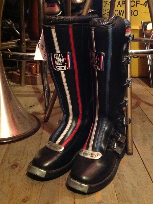 SIDI VINTAGE MOTOCROSS BOOTS FULL BORE MADE IN ITALY