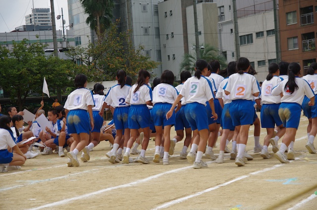 長女の中学校運動会_e0139376_23341365.jpg