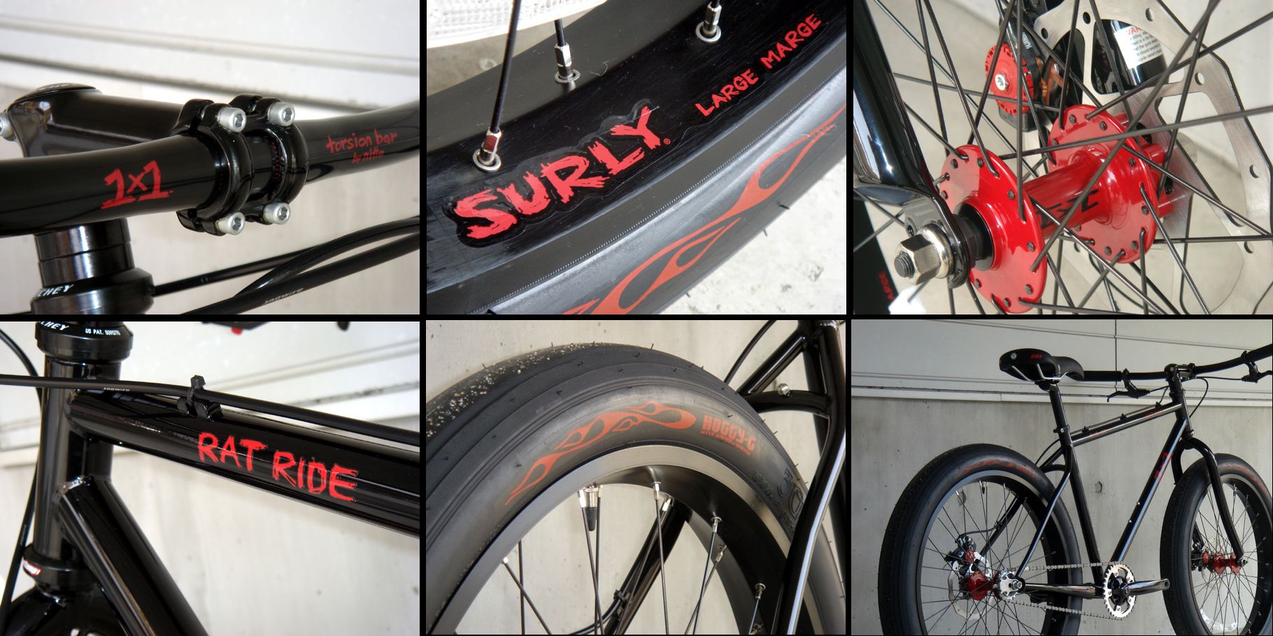 太足3兄弟 末っ子モディファイ Surly 1x1=11 anniversary 太足3兄弟 末っ子モディファイ Surly 1x1=11 anniversary