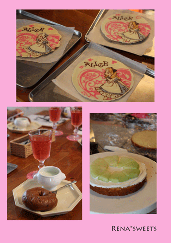 不思議の国のアリスのケーキ Rena Sweets