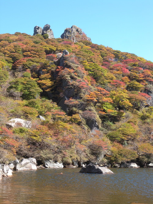 紅葉登山　くじゅう大船山へ_b0161750_23102556.jpg