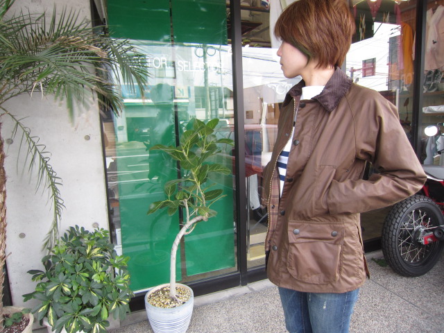 今季も注目★ Barbour Slim Fit BEDAIL JACKET ・・・ 今季・限定色・BROWN_d0152280_23482415.jpg