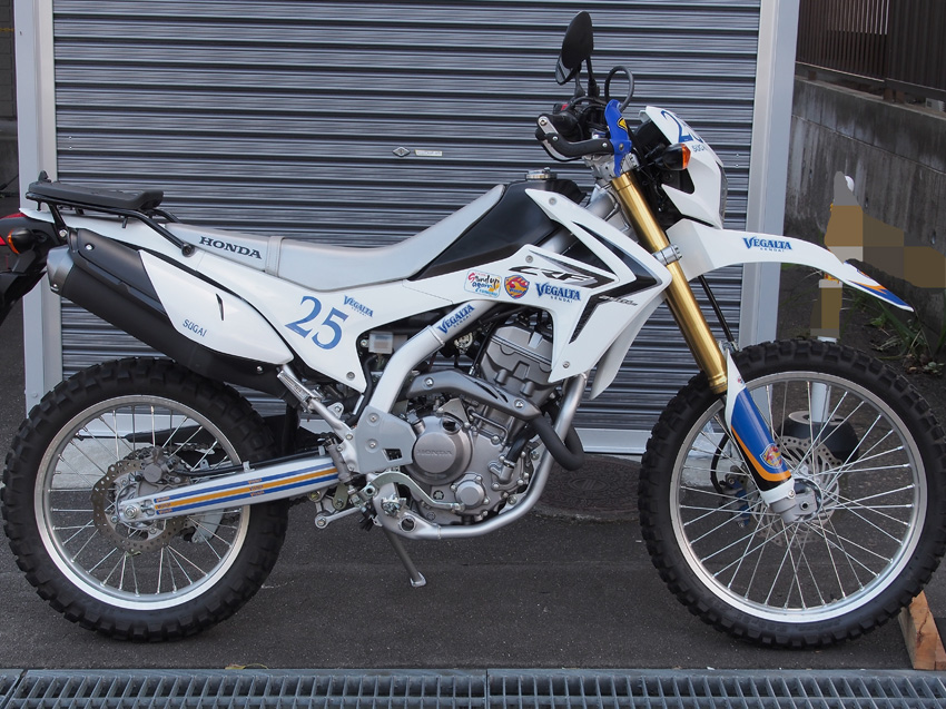 Crf250l ベガルタ仙台 ステッカーチューン 風とバイクと俺と