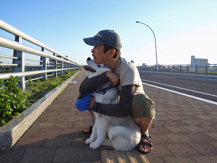 子犬　少しずつお散歩増量中♪_c0049299_1734244.jpg