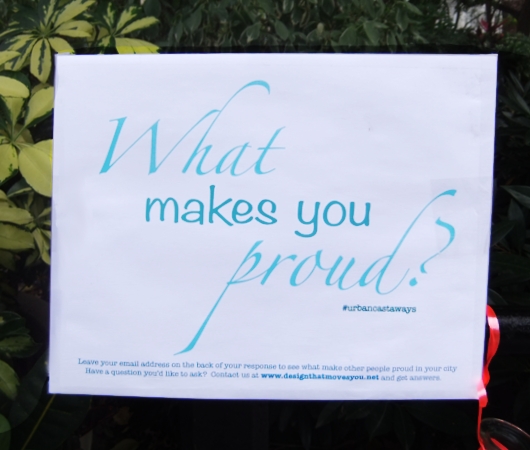 NYのデザイン事務所によるユニークな街角の声の集め方 What makes you proud?_b0007805_21353668.jpg