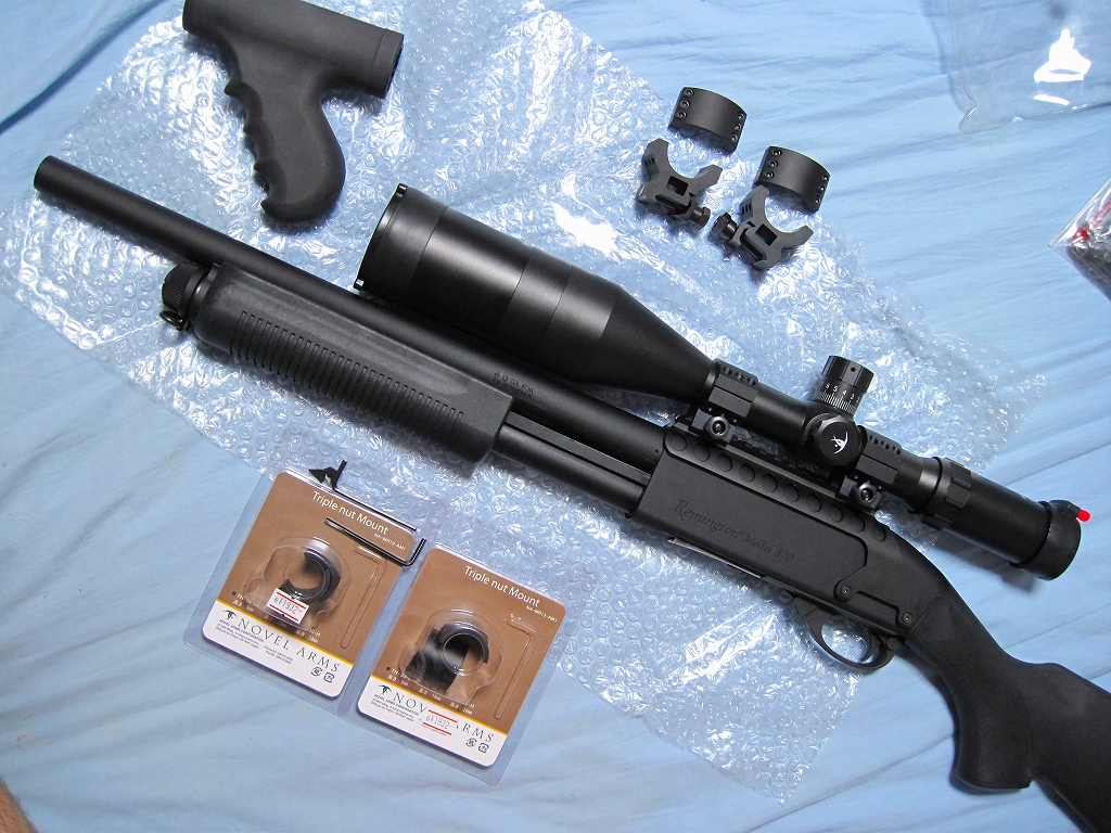 G&P M870にスコープを載せよう～ : Special Battle Forces