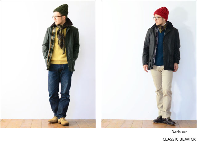 Barbour CLASSIC BEWICK ネイビー 38