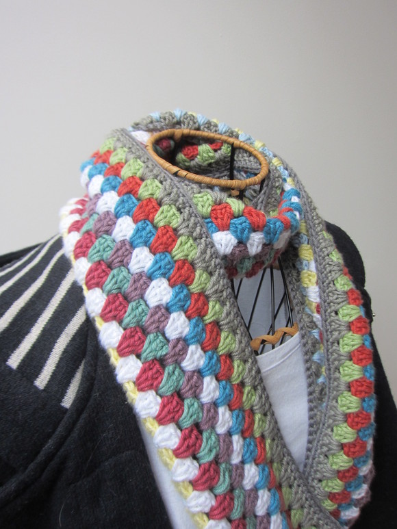 作り方付き】グラニーストライプのスヌード : Crochet with Ricky