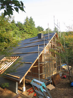 屋根工事/八ヶ岳富士見町 S邸/KUw〜空_c0089242_10461685.jpg