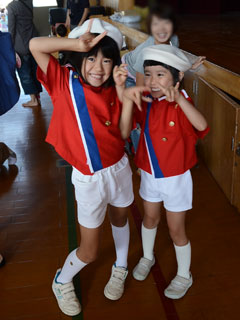 鼓隊演奏。_d0227246_10345858.jpg