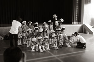 鼓隊演奏。_d0227246_103524.jpg