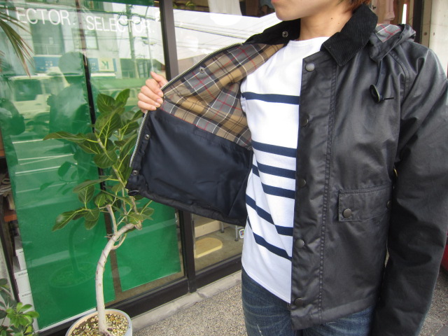 今季も注目★ Barbour Slim Fit BEDAIL JACKET ・・・ 今季・限定色・BROWN_d0152280_14583030.jpg