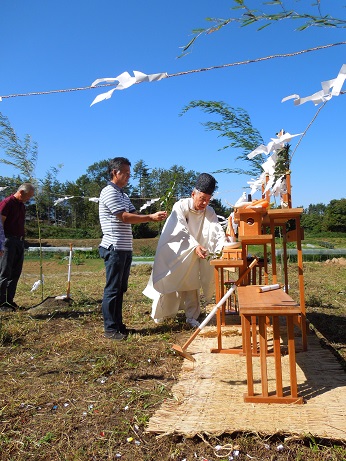 高根町Y田さん邸の現場より　１_a0211886_1446588.jpg