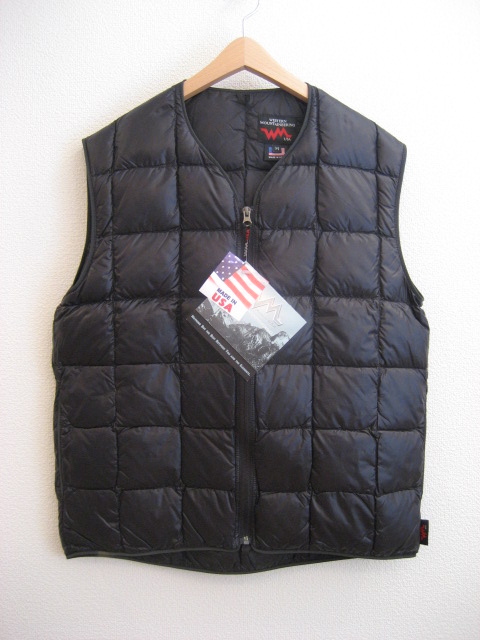 入るには入った WESTERN MOUNTAINEERING DOWN GARMENTS : FRATERNITY