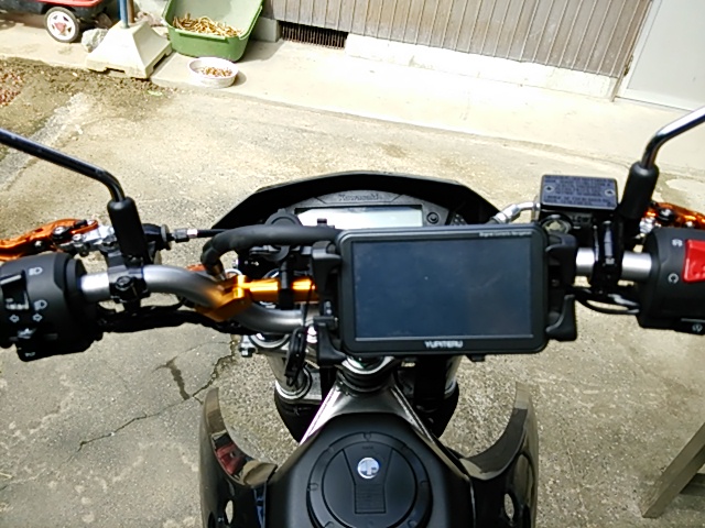 KLX125ナビ取り付け_c0030607_15143826.jpg