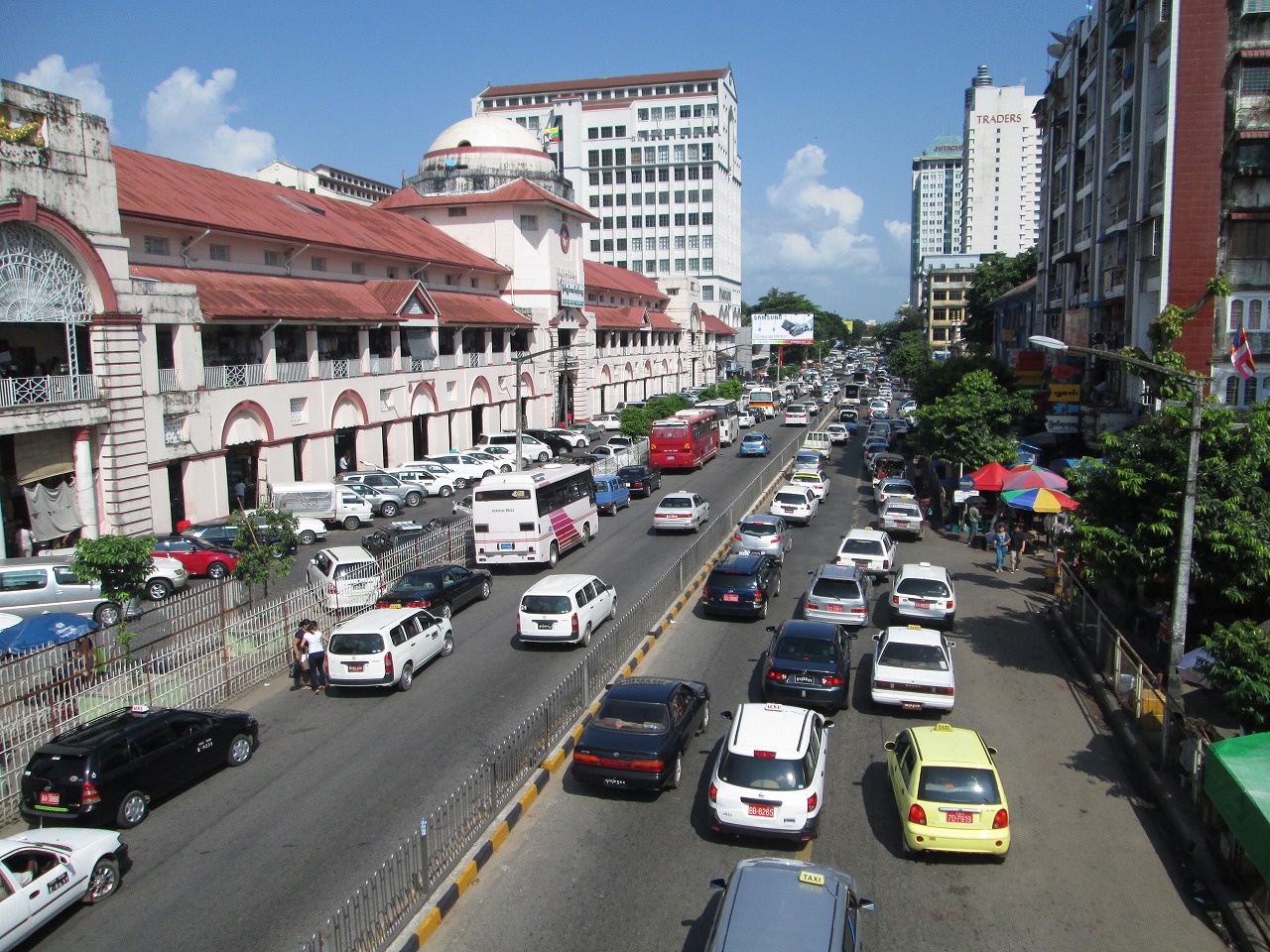 ヤンゴン周辺見て歩る記(1) ヤンゴンの変わった交通事情 チェンマイ便り(旧:チェンマイUpdate)
