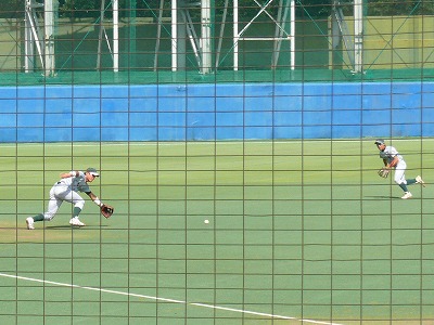 専修大対東農大 9月30日 東都大学野球2部_b0166128_14375824.jpg