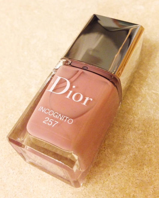 Dior 「 Vernis 257 INCOGNITO」 : れしぴこ的 無駄なあがきっ！