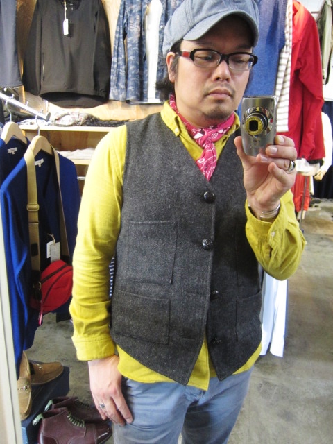 毎年・好評のKato BASIC NELL SHIRTS ・・・ 今季も色味の良い1枚達です♪♪♪_d0152280_21464057.jpg