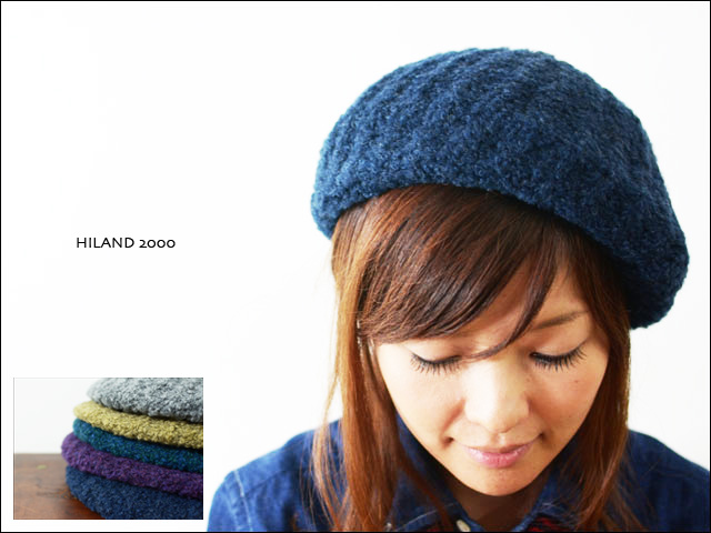HIGHLAND2000 [ハイランド2000] BOUCLE BERET [0661316]ブークレベレー帽子_f0051306_1540945.jpg