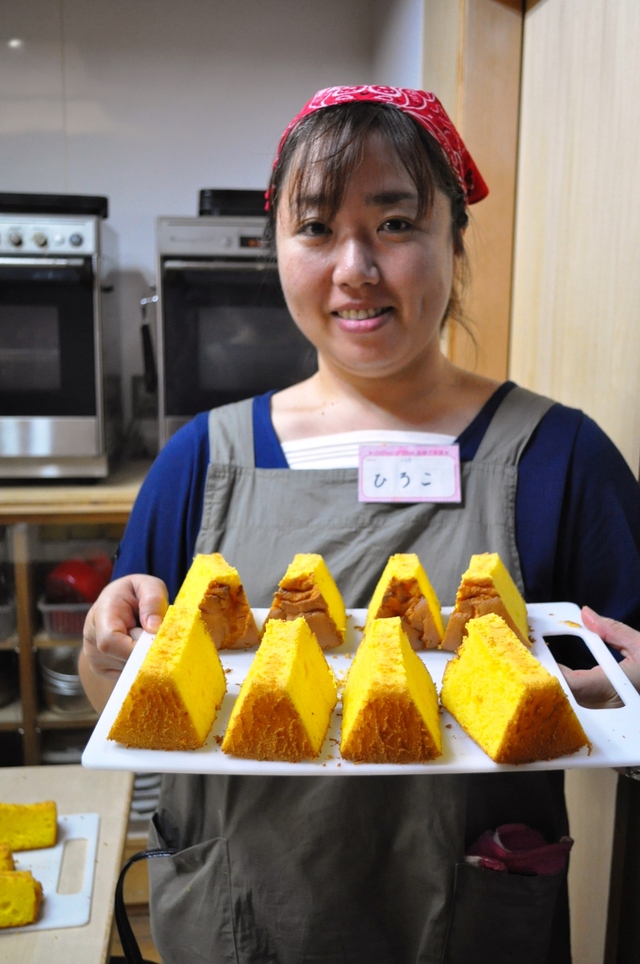 ご紹介は、気まぐれ講座「ばななマフィン」講座から♪。_b0087822_20193194.jpg