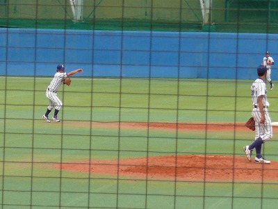国士舘大対立正大 9月30日 東都大学野球2部_b0166128_1623242.jpg