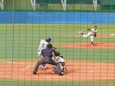 国士舘大対立正大 9月30日 東都大学野球2部_b0166128_1641767.jpg