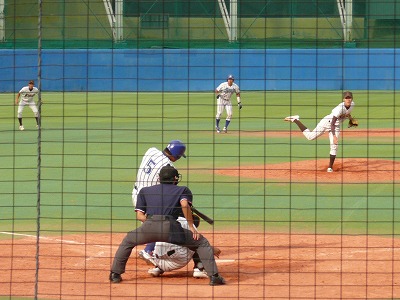 国士舘大対立正大 9月30日 東都大学野球2部_b0166128_16454079.jpg