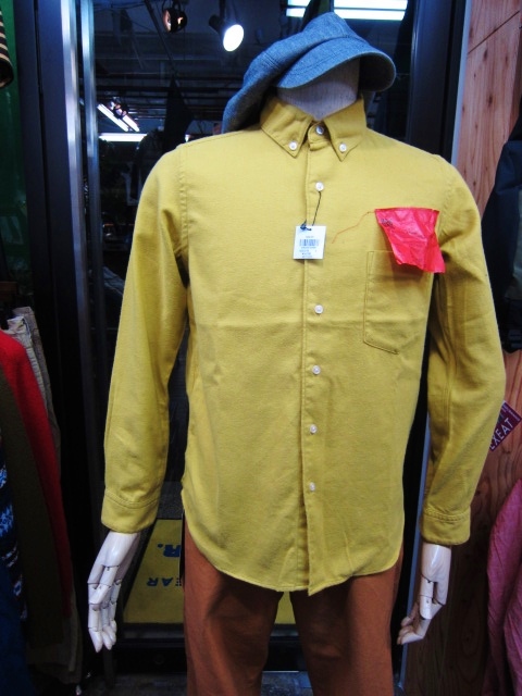 毎年・好評のKato BASIC NELL SHIRTS ・・・ 今季も色味の良い1枚達です♪♪♪_d0152280_21575467.jpg