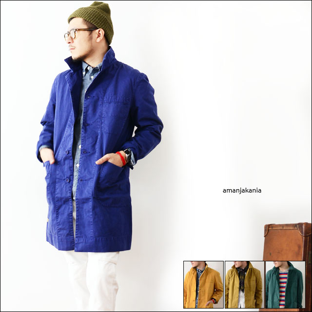 amanjakania [アマンジャカニア] OIL CUT COAT／オイルカットコート [AJ-1222]_f0051306_15155633.jpg