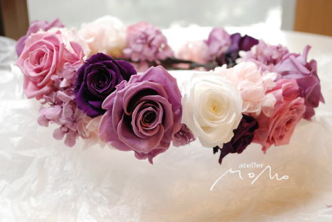 花冠 ボリューム感をだして_a0136507_17105334.jpg