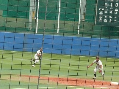 立正大対国士館大 10月1日 東都大学野球2部_b0166128_15284371.jpg