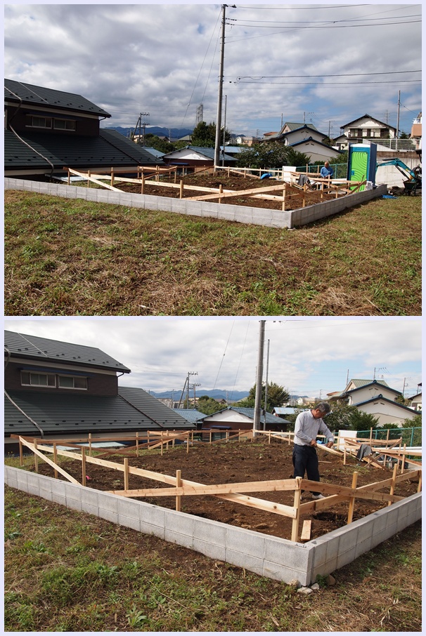 相模原市南区の家☆遣り方出し_c0152341_903125.jpg