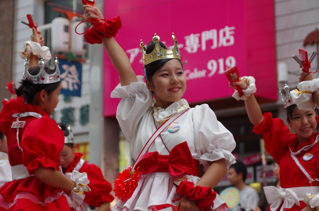 高知よさこい２０１３後夜祭その５（サニーグループよさこい踊り子隊SUNNYS）_a0009554_2371919.jpg