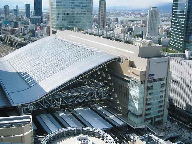 【大阪梅田阪急32番街の30階からの眺め】_c0042960_16425059.jpg