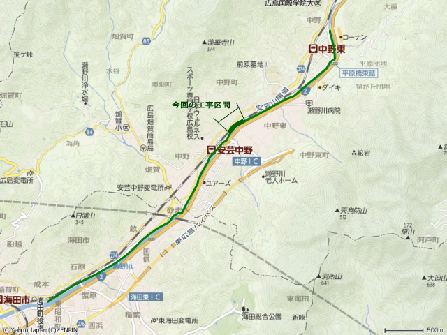 瀬野川遊歩道全面開通・最終工事区間の才の瀬橋～山王大橋を歩く　その1_b0095061_7394772.jpg