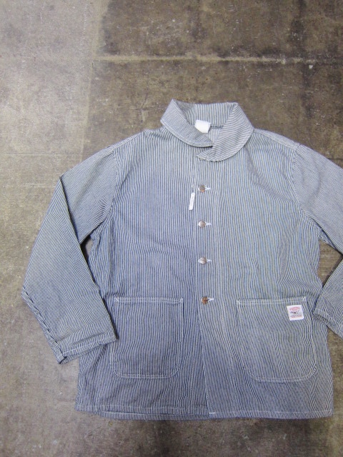Pointer USA ・・・ Shawl カラー Hickory CoverAll JKT (別注)！♪！_d0152280_1204067.jpg