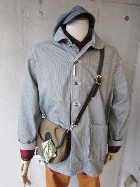 Pointer USA ・・・ Shawl カラー Hickory CoverAll JKT (別注)!♪!_d0152280_122149.jpg