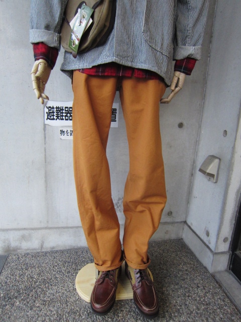 Pointer USA ・・・ Shawl カラー Hickory CoverAll JKT (別注)！♪！_d0152280_1223661.jpg
